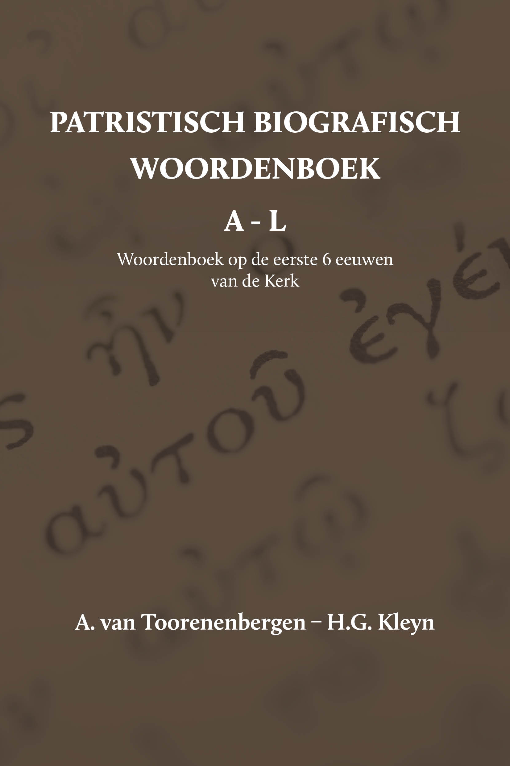 Patristisch biografisch woordenboek