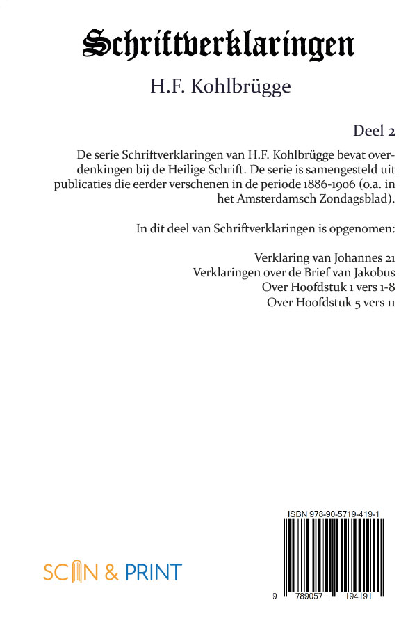 Schriftverklaringen 2