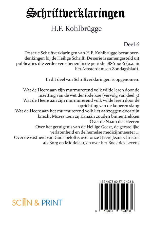 Schriftverklaringen 6