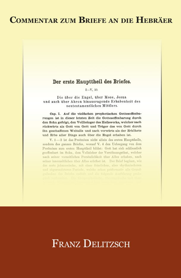 Commentar zum Briefe an die Hebräer