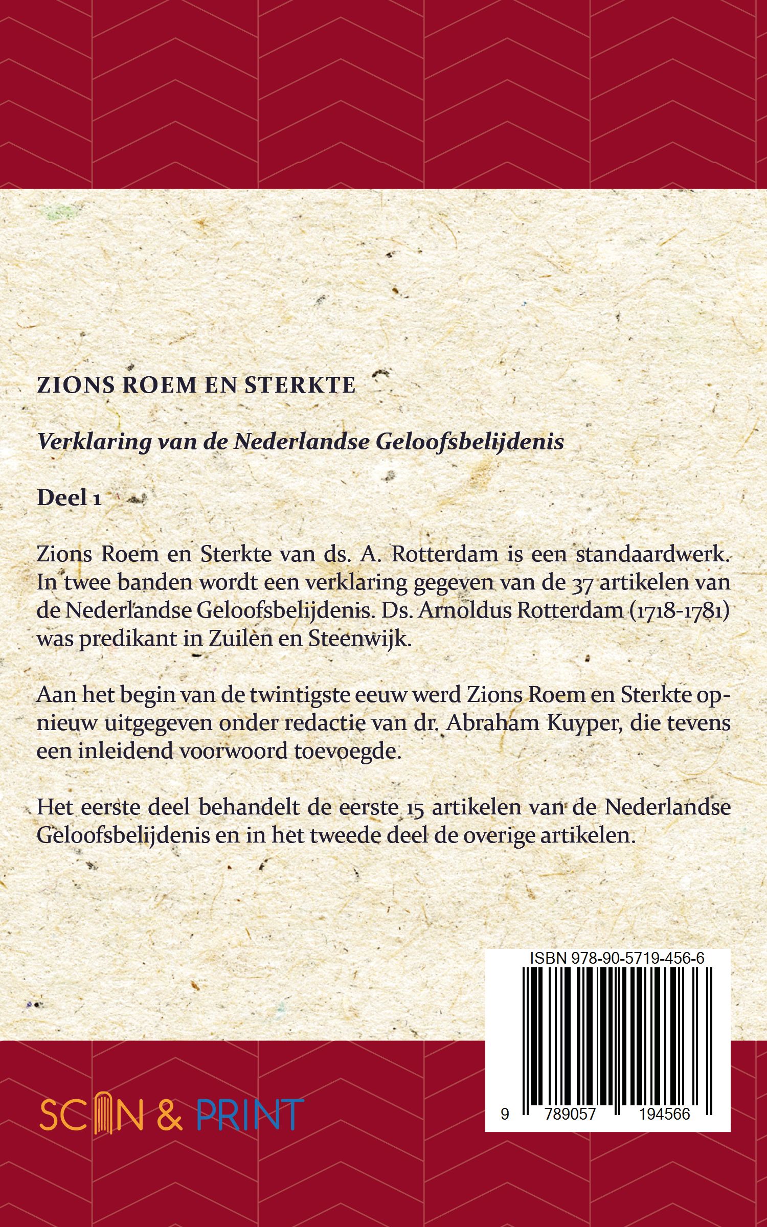 Zions Roem en Sterkte – Deel 1