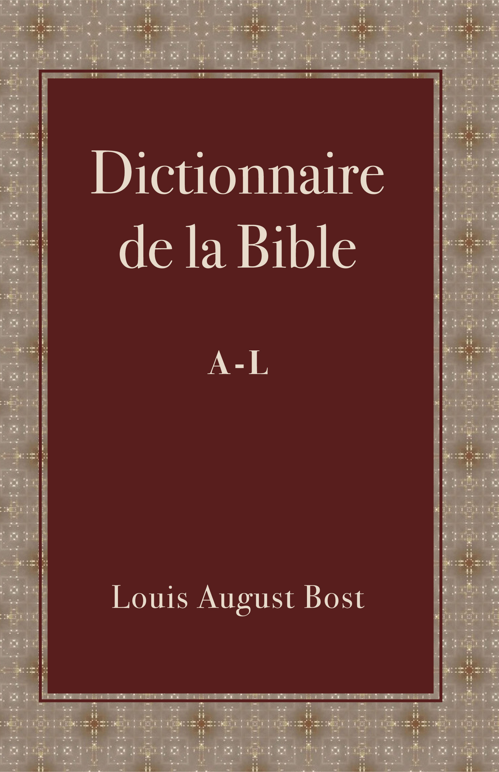 Dictionnaire de la Bible