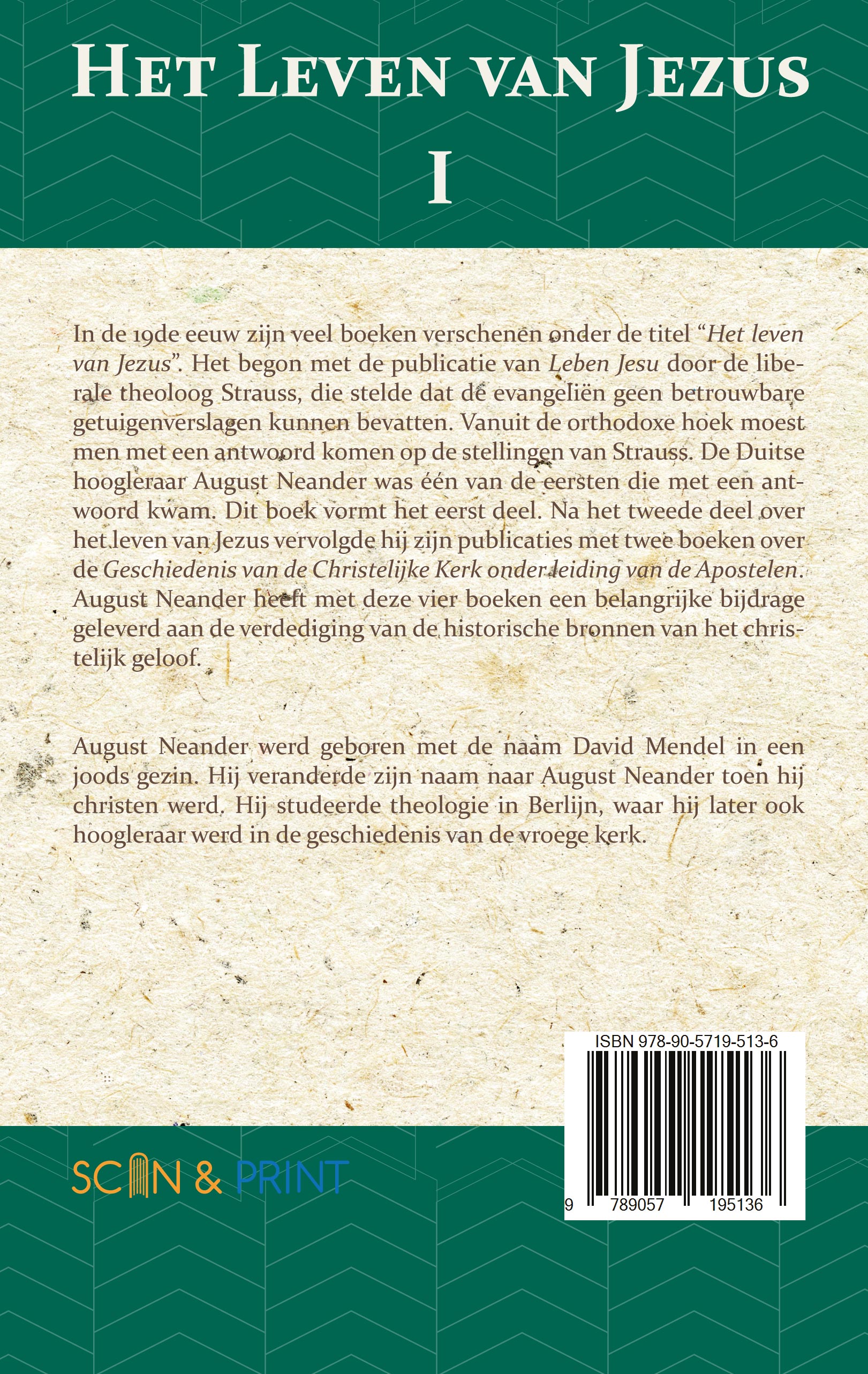 Het Leven van Jezus I
