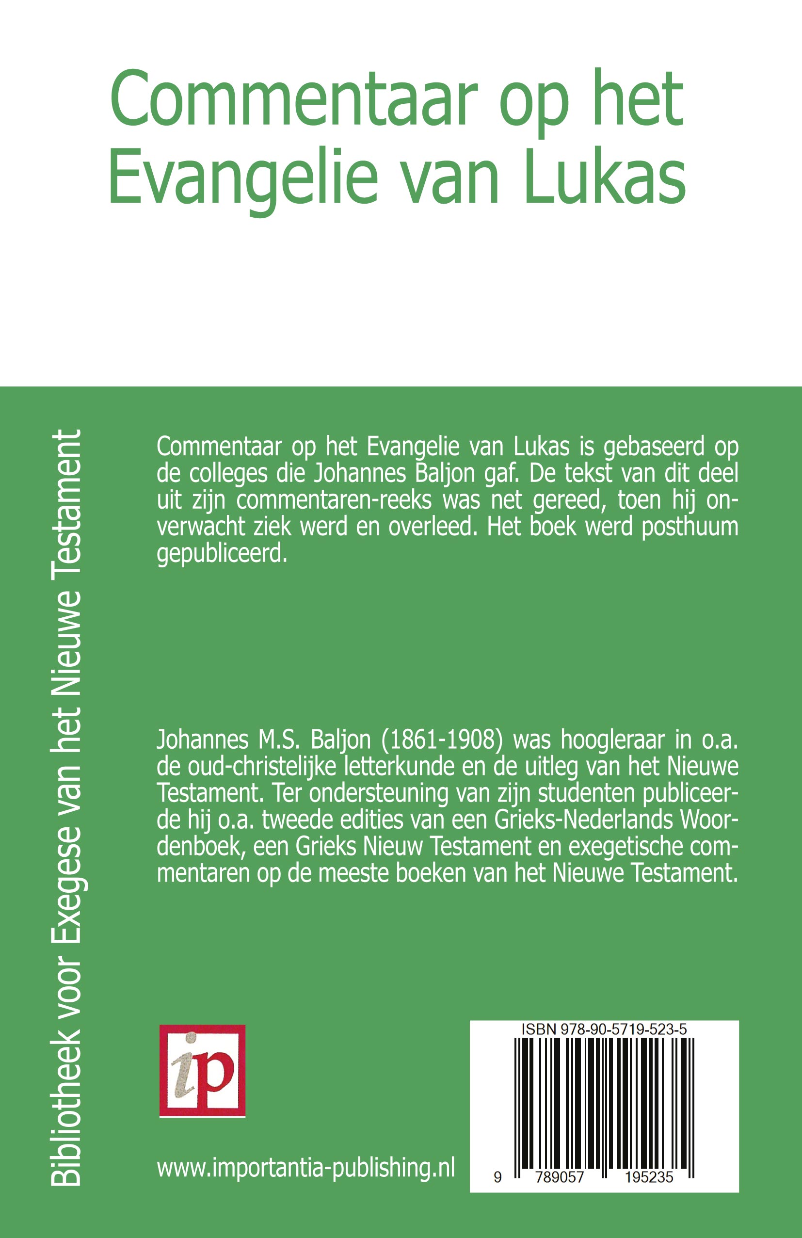Commentaar op het Evangelie van Lukas
