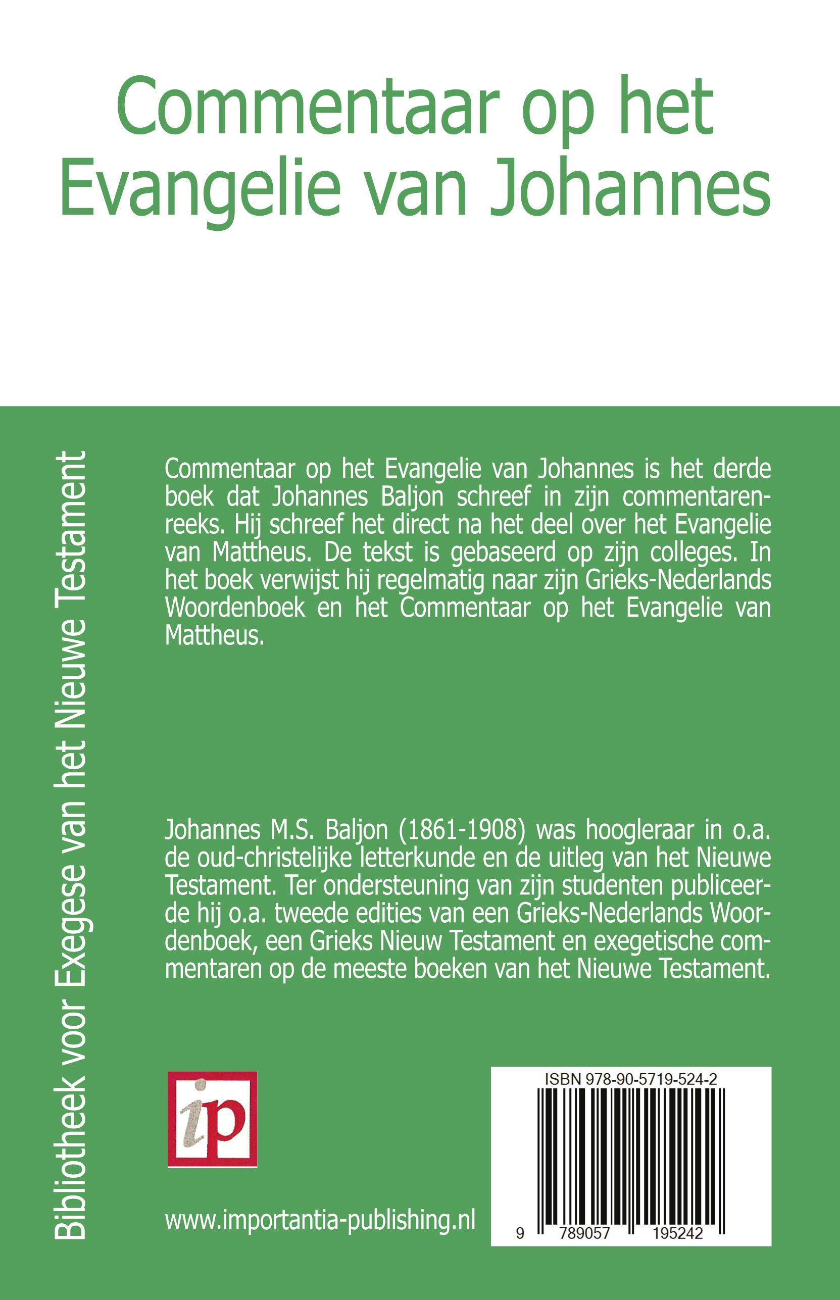 Commentaar op het Evangelie van Johannes