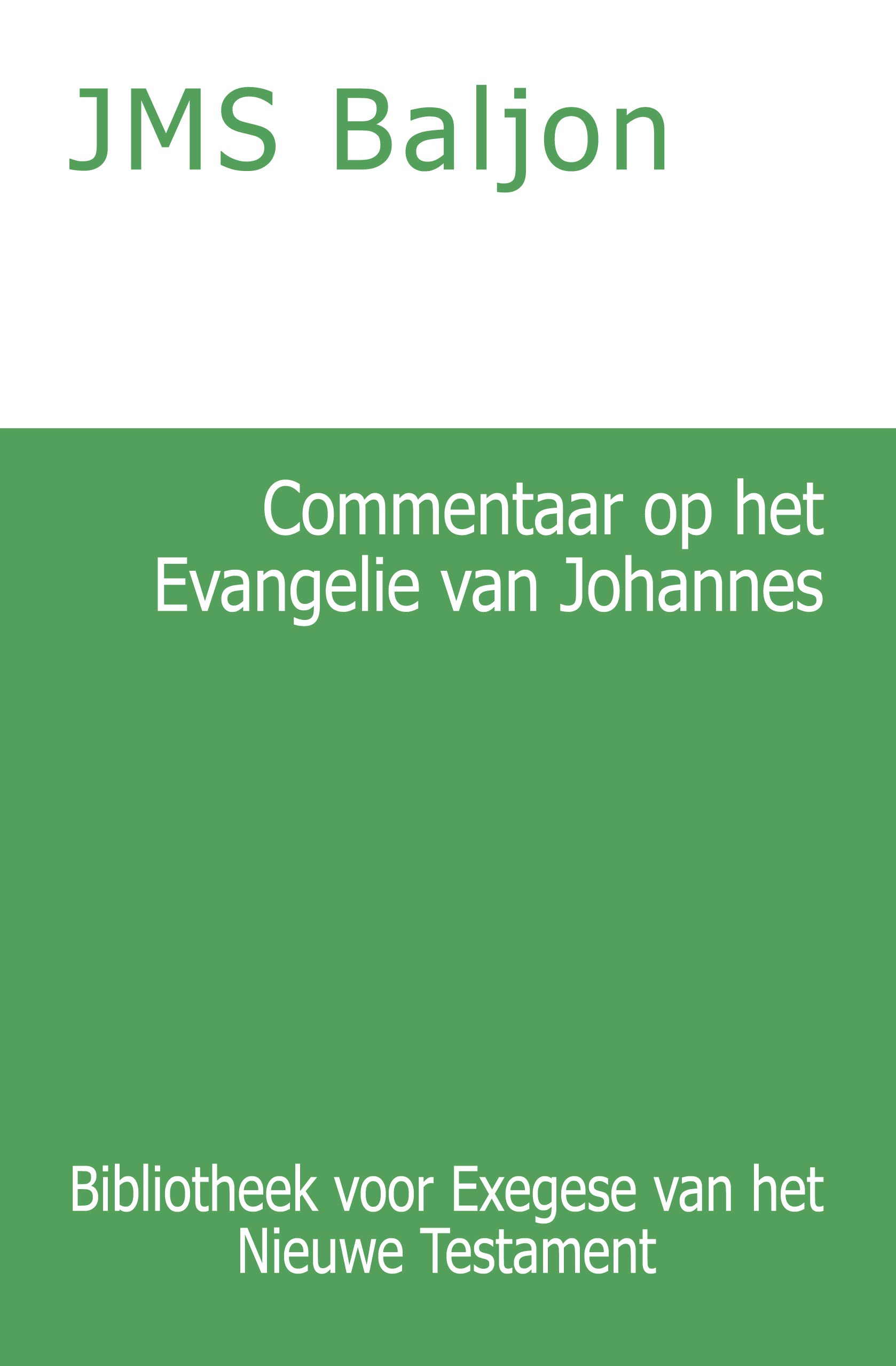 Commentaar op het Evangelie van Johannes