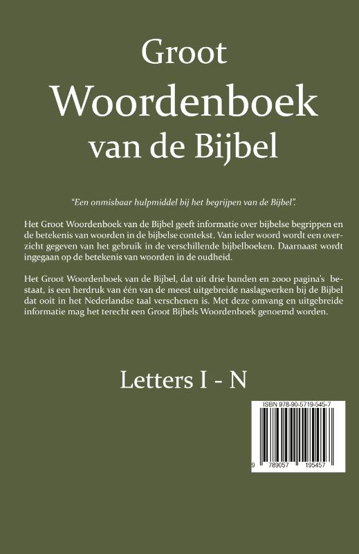 Groot Woordenboek van de Bijbel – deel 2