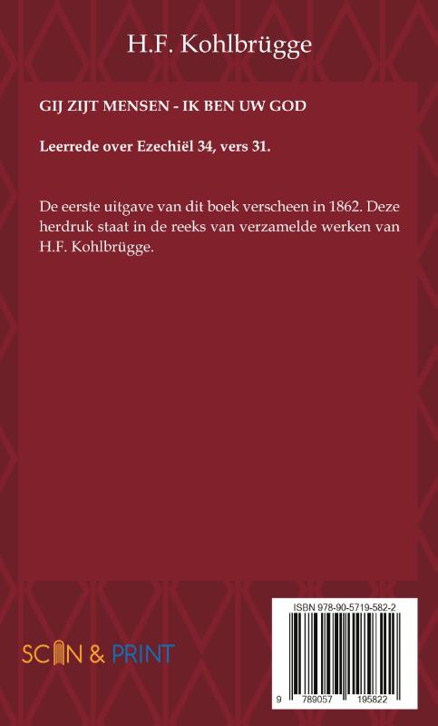 Gij zijt mensen – Ik ben uw God