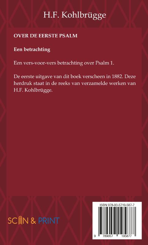 Over de eerste Psalm