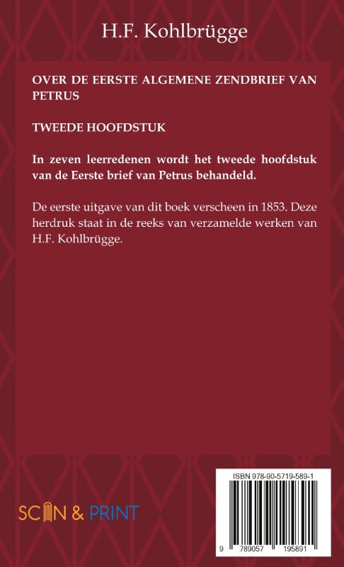 Over de Eerste Brief van Petrus 2
