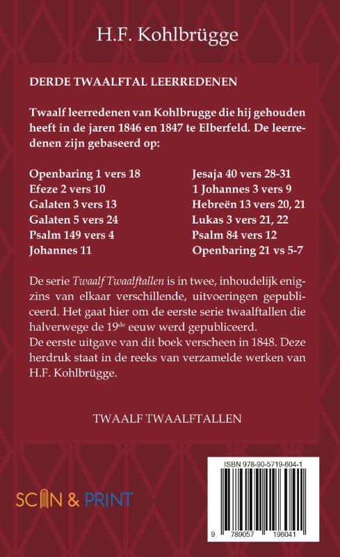 Twaalftal Leerredenen I – 3