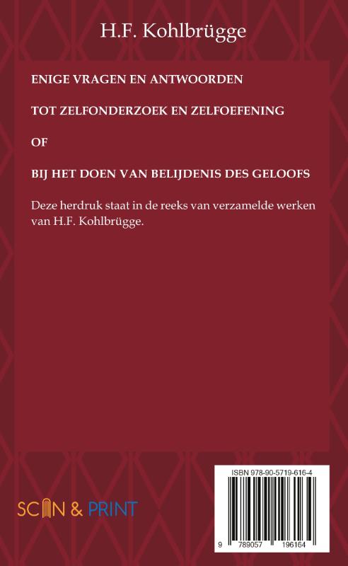 Enige Vragen en Antwoorden