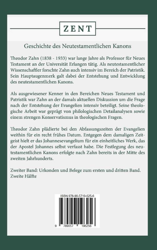 Geschichte des Neutestamentlichen Kanons 4