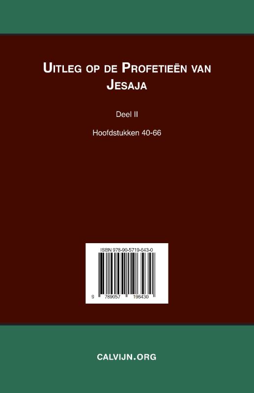 Uitleg bij de Profetieën van Jesaja II