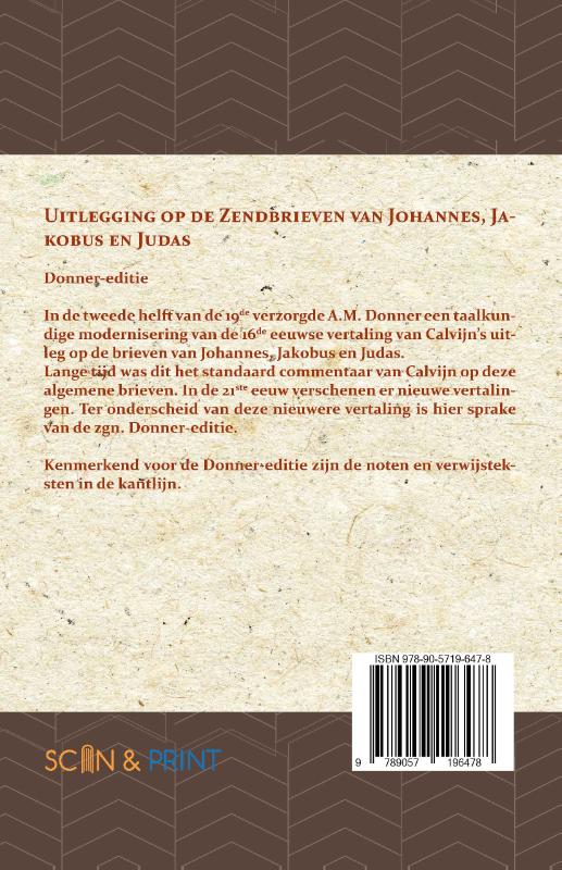 Uitlegging op de Zendbrieven van Johannes, Jakobus en Judas