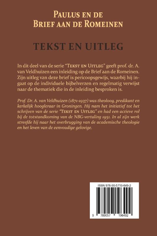 Paulus en de Brief aan de Romeinen