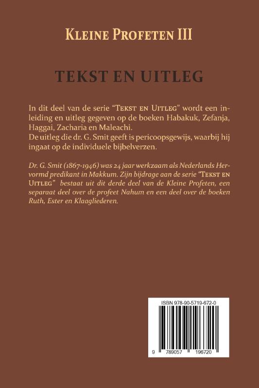 De Kleine Profeten III