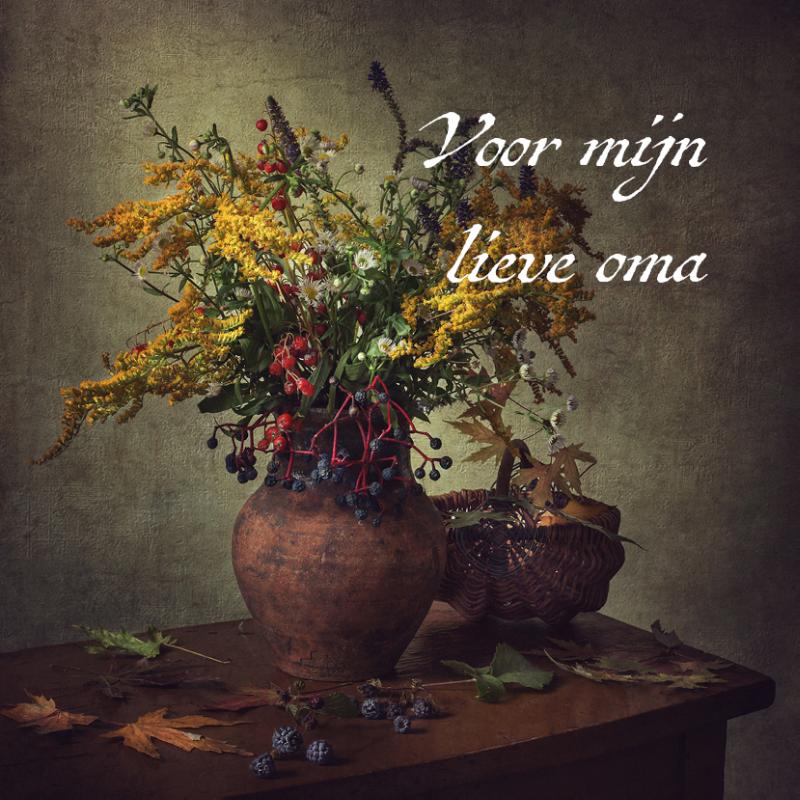 Voor mijn lieve oma Martha