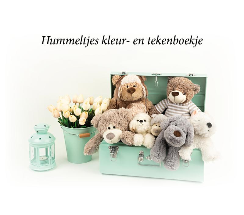 Hummeltjes kleur en tekenboekje