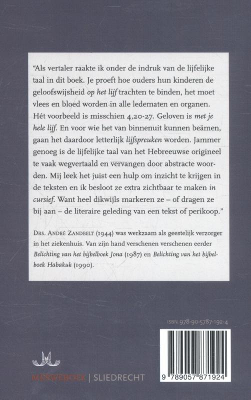 Het boek Spreuken
