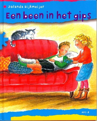 Een been in het gips