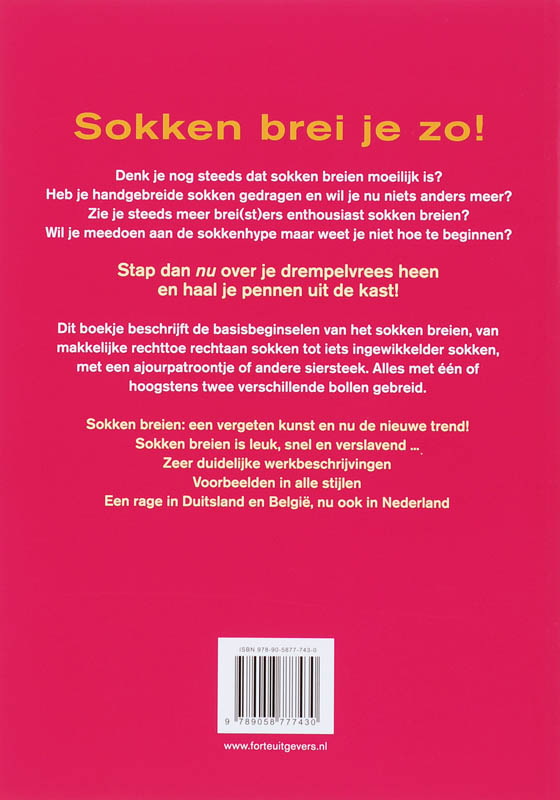 Sokken brei je zo!