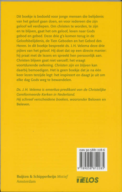 Christen zijn en blijven