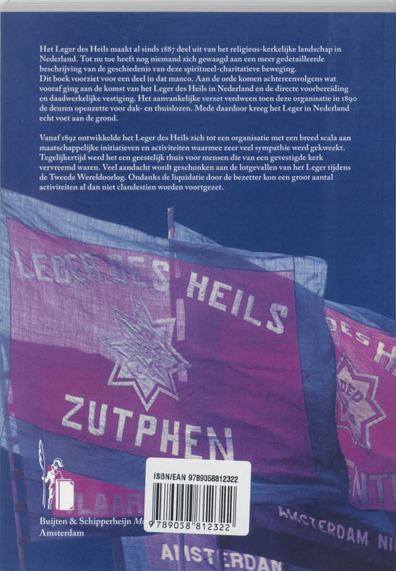 Met de vlag in top