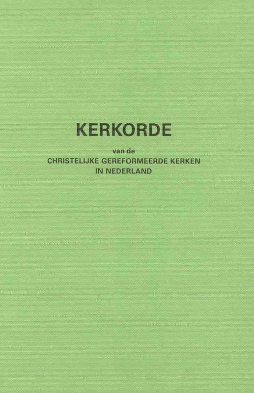 Kerkorde van de Christelijke Gereformeerde Kerken in Nederland