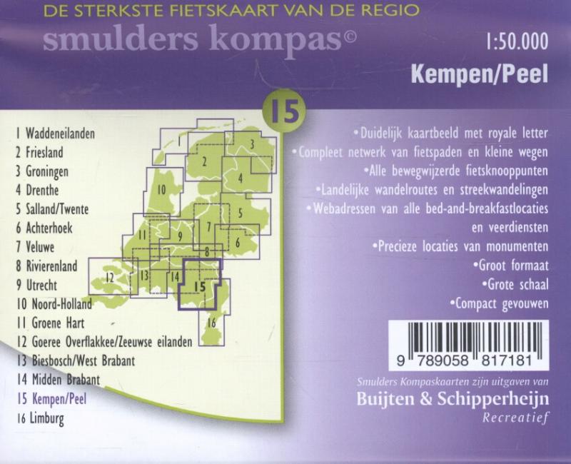 De sterkste fietskaart van de regio – Kempen en Peel