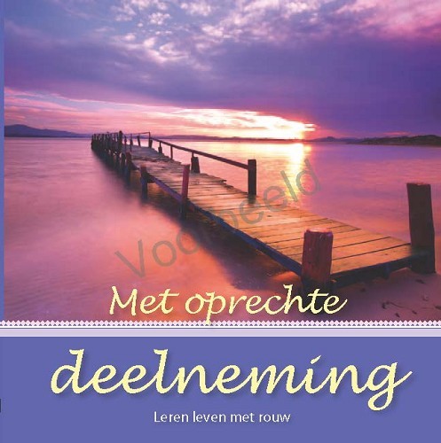 Met oprechte deelneming