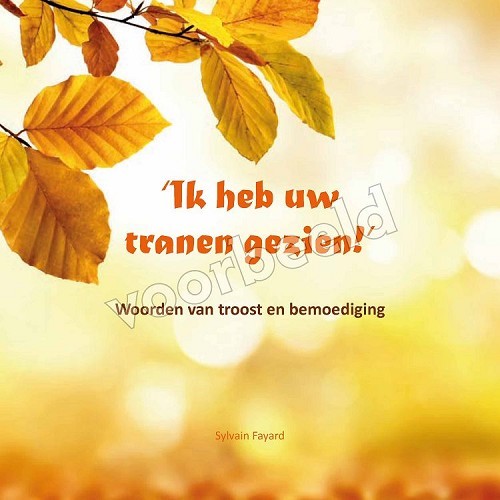 Ik heb uw tranen gezien