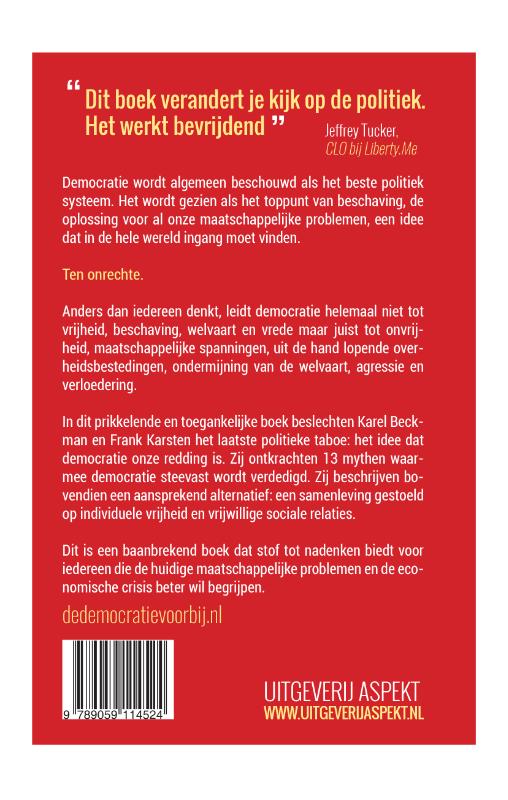 De democratie voorbij
