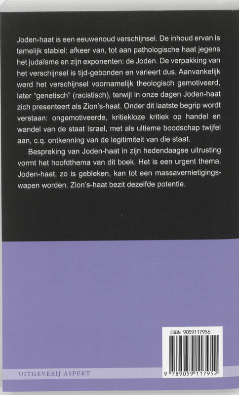 Joden-haat en Zion’s-haat