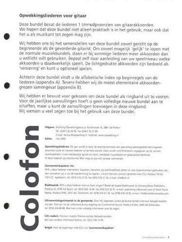 Opwekkingsliederen gitaarakkoordenboek – Aanvulling nummers 783-795