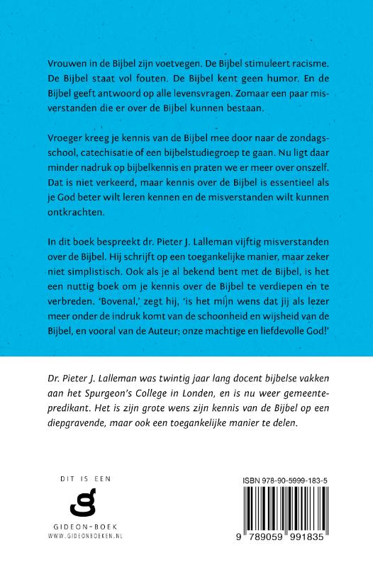 Vijftig misverstanden over de Bijbel