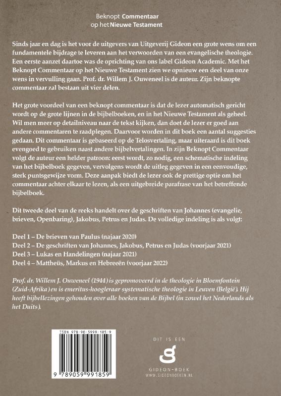 Beknopt commentaar op het Nieuwe Testament – 2