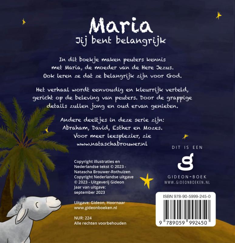 Maria jij bent belangrijk