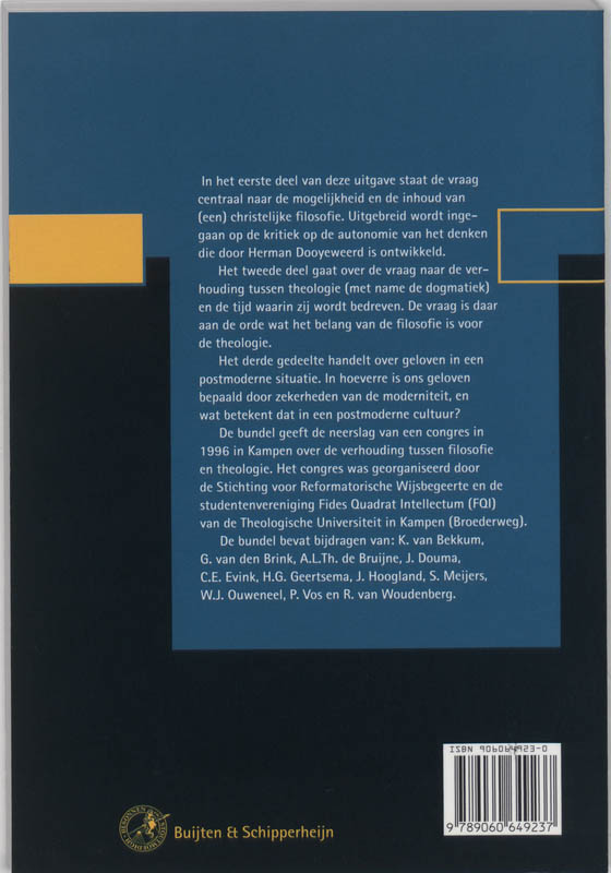 Filosofie en theologie