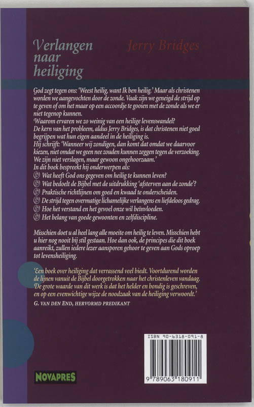 Verlangen naar heiliging