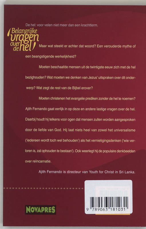 ‘Belangrijke vragen over de hel’