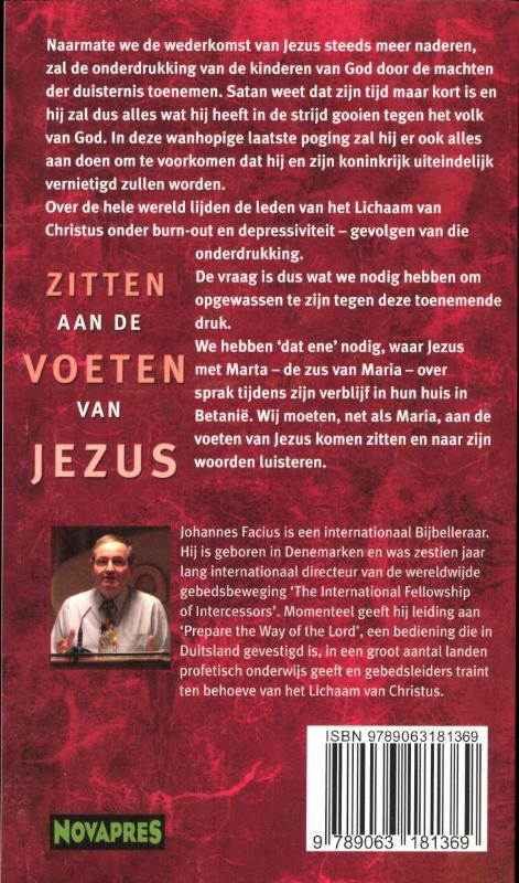 Zitten aan de voeten van Jezus