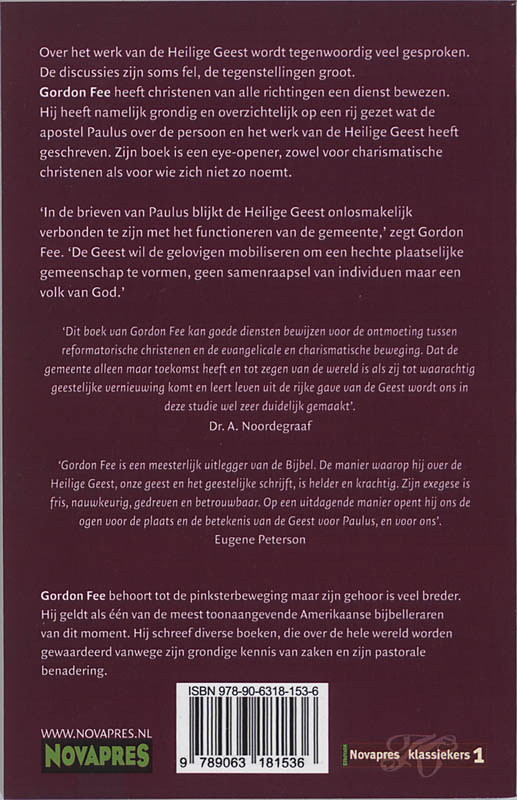 De Heilige Geest in de gemeente