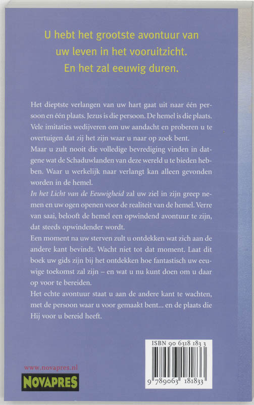In het licht van de eeuwigheid