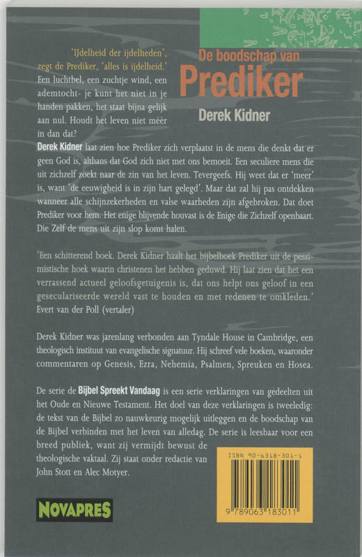 De boodschap van Prediker