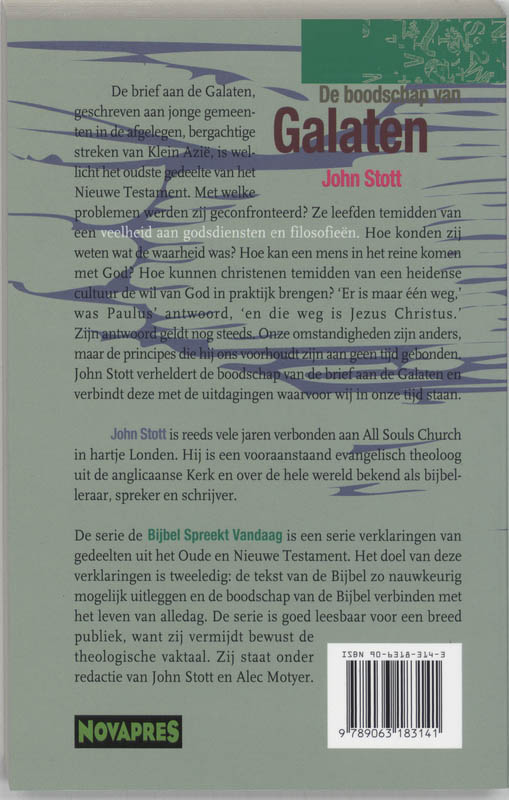 De boodschap van Galaten