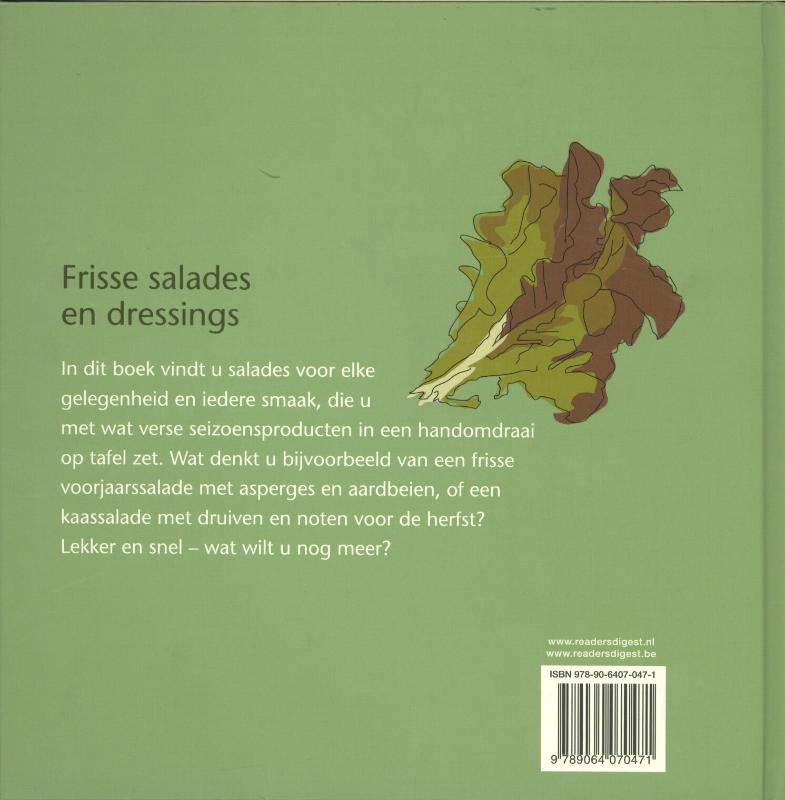 Frisse salades en dressings