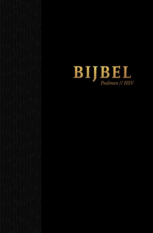 Bijbel (HSV) met Psalmen – hardcover zwart