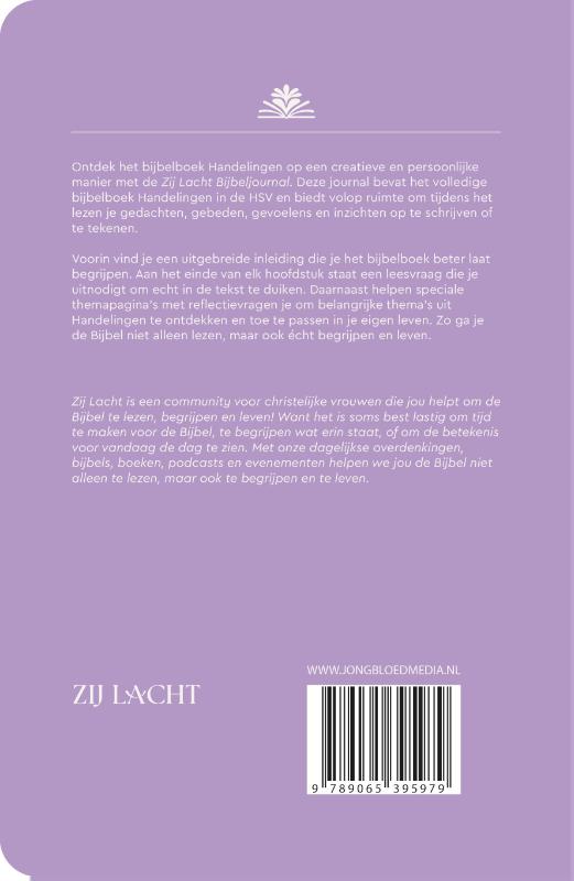 Zij Lacht Bijbeljournal Handelingen HSV