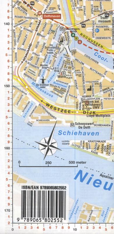 Citoplan centrumplattegrond Rotterdam